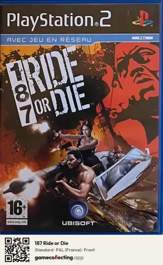 187 Ride or Die PlayStation 2, France box front