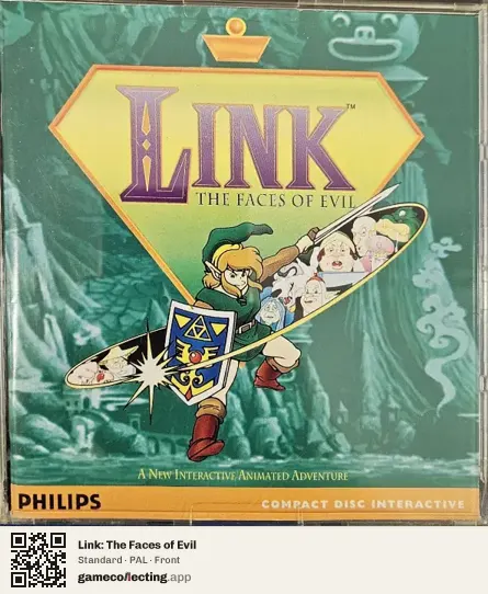 Link: The Faces of Evil Philips CD-i, PAL box front