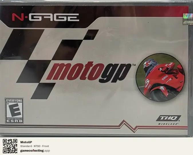 MotoGP Nokia N-Gage, NTSC box front