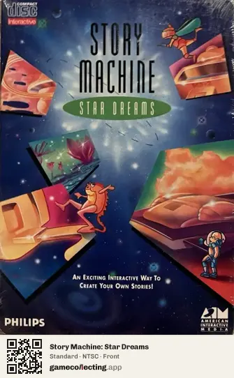 Story Machine: Star Dreams Philips CD-i, NTSC box front
