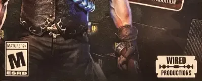 Victor Vran, the ESRB box on its front