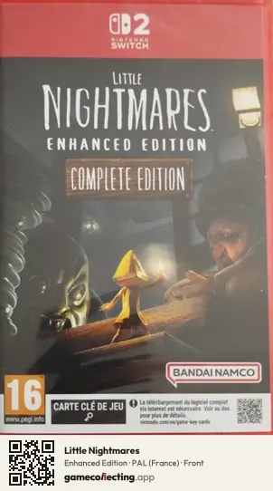 Little Nightmares Nintendo Switch 2, France box front