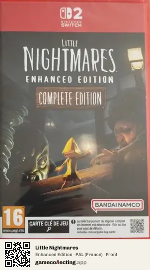 Little Nightmares Nintendo Switch 2, France box front