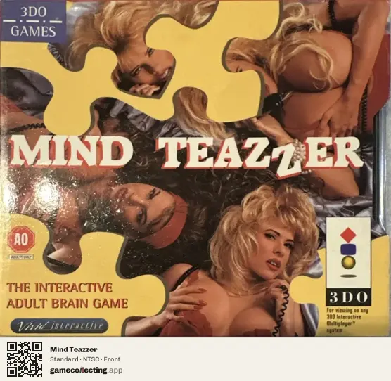 Mind Teazzer 3DO Interactive Multiplayer, NTSC box front