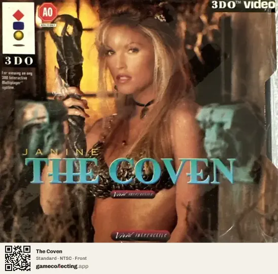 The Coven 3DO Interactive Multiplayer, NTSC box front