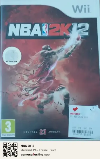 NBA 2K12 Nintendo Wii, France box front