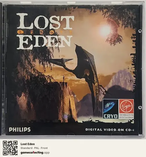 Lost Eden Philips CD-i, PAL box front