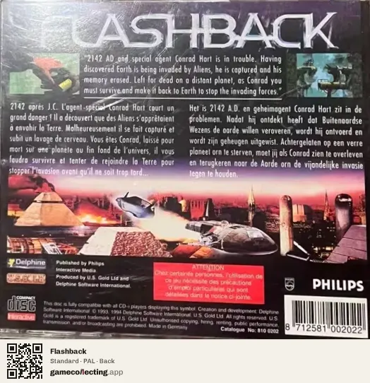 Flashback Philips CD-i, PAL box back