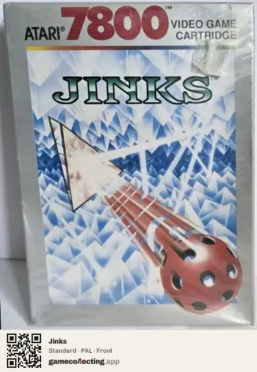 Jinks Atari 7800, PAL box front