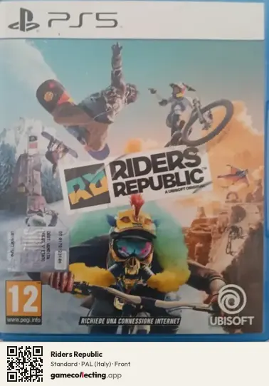 Riders Republic PlayStation 5, Italy box front