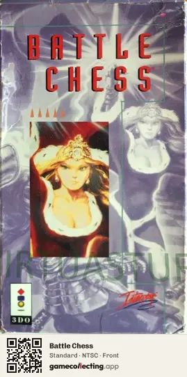 Battle Chess 3DO Interactive Multiplayer, NTSC box front