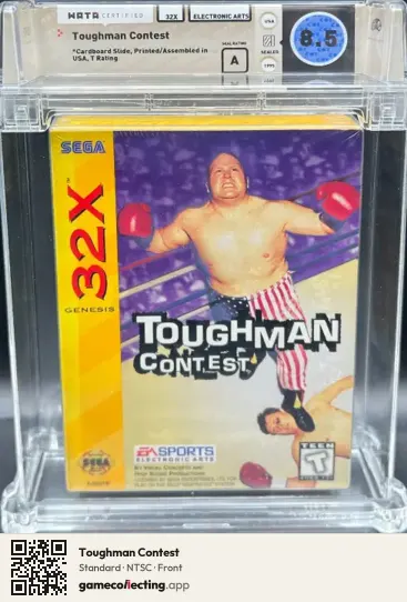 Toughman Contest Sega 32X, NTSC box front
