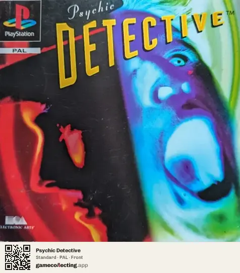 Psychic Detective PlayStation, PAL box front