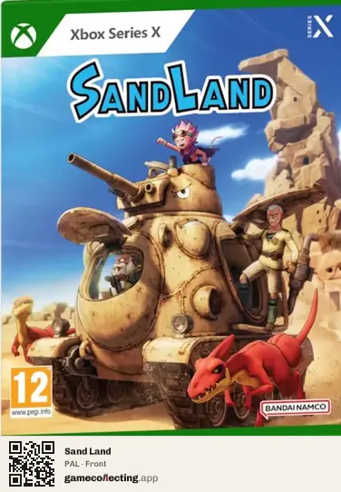 Sand Land Xbox Series X, PAL box front