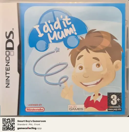 Smart Boy's Gameroom Nintendo DS, PAL box front