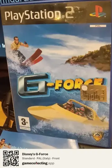 Disney's G-Force PlayStation 2, Italy box front