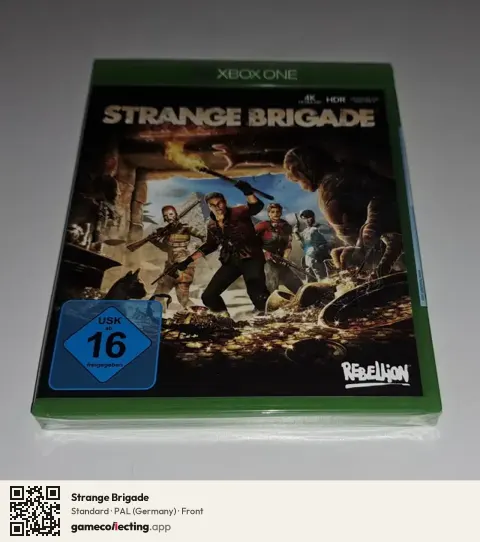 Strange Brigade Xbox One, Germany box front