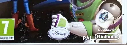 Toy Story 3: The Video Game, the PEGI square on its front