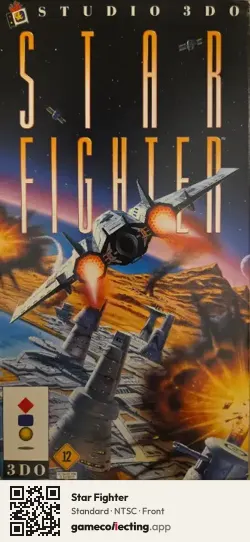 Star Fighter 3DO Interactive Multiplayer, NTSC box front