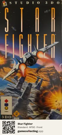 Star Fighter 3DO Interactive Multiplayer, NTSC box front