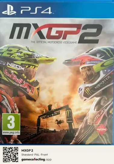 MXGP 2 PlayStation 4, PAL box front