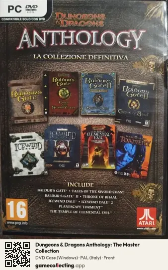 Dungeons & Dragons Anthology: The Master Collection Computer, Italy box front