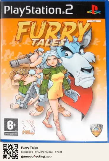 Furry Tales PlayStation 2, Portugal box front