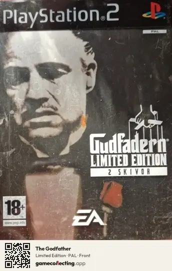 The Godfather PlayStation 2, PAL box front