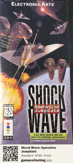 Shock Wave: Operation JumpGate 3DO Interactive Multiplayer, NTSC box front