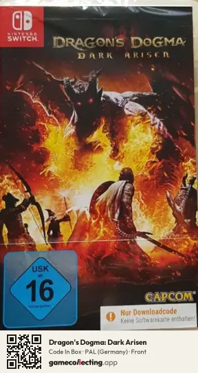 Dragon's Dogma: Dark Arisen Nintendo Switch, Germany box front