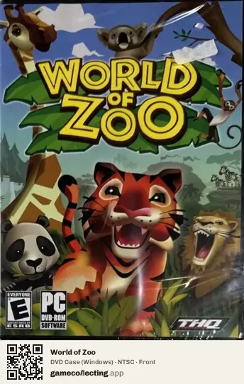 World of Zoo Computer, NTSC box front
