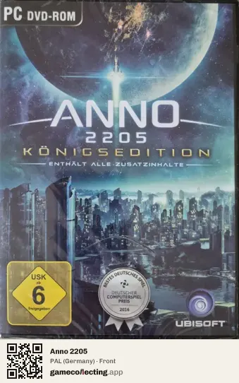 Anno 2205 Computer, Germany box front