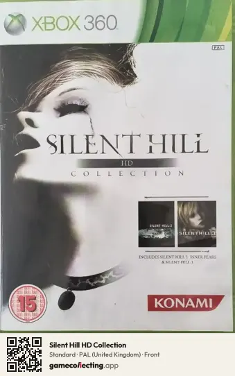 Silent Hill HD Collection Xbox 360, United Kingdom box front