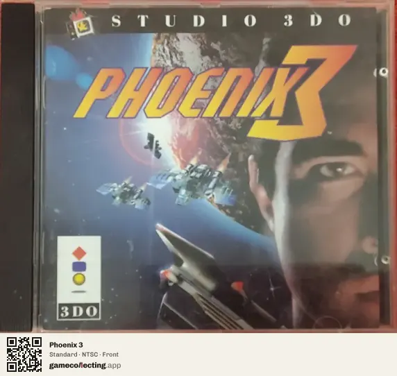 Phoenix 3 3DO Interactive Multiplayer, NTSC box front