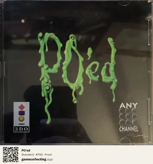 PO'ed 3DO Interactive Multiplayer, NTSC box front