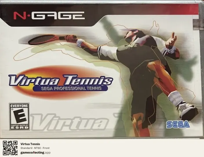 Virtua Tennis Nokia N-Gage, NTSC box front