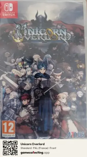 Unicorn Overlord Nintendo Switch, France box front