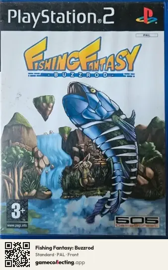 Fishing Fantasy: Buzzrod PlayStation 2, PAL box front