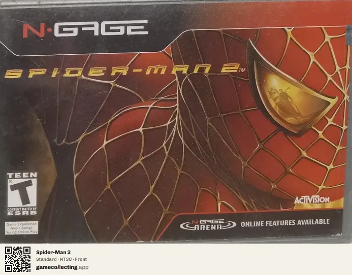 Spider-Man 2 Nokia N-Gage, NTSC box front