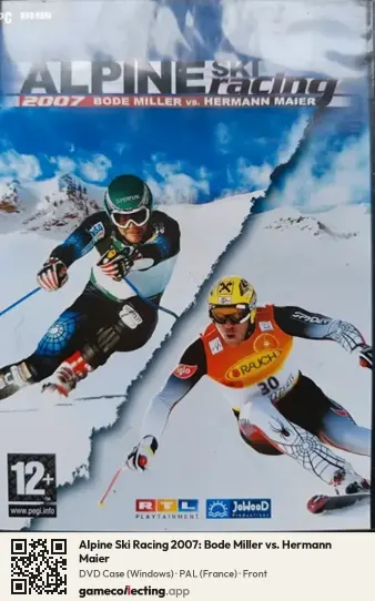 Alpine Ski Racing 2007: Bode Miller vs. Hermann Maier Computer, France box front