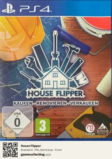 House Flipper PlayStation 4, Germany box front