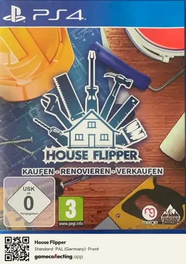 House Flipper PlayStation 4, Germany box front