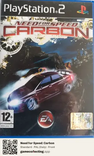 Need for Speed: Carbon PlayStation 2, Italy box front