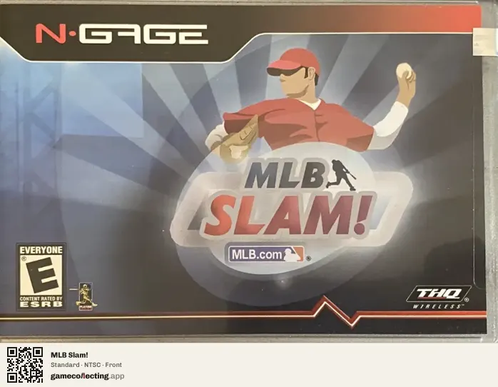 MLB Slam! Nokia N-Gage, NTSC box front