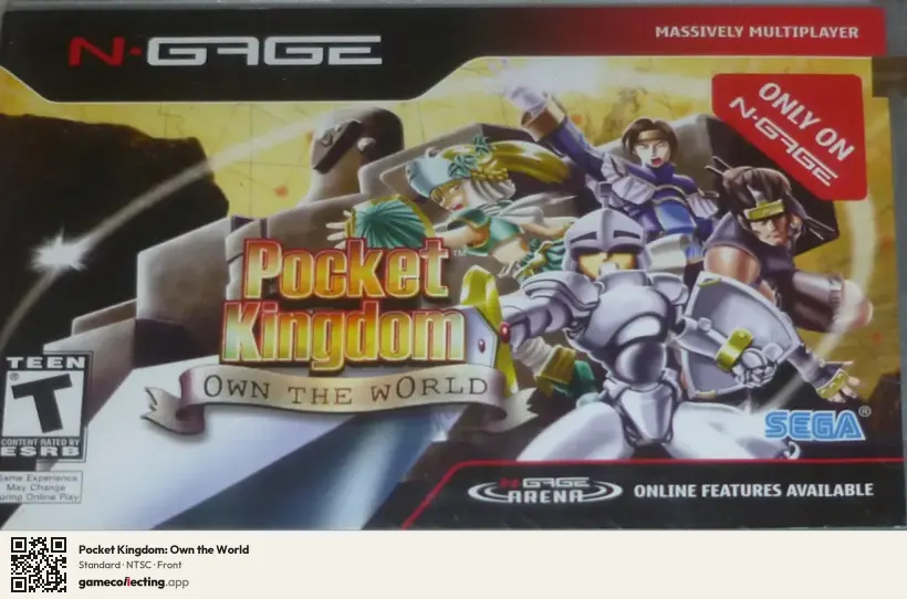 Pocket Kingdom: Own the World Nokia N-Gage, NTSC box front