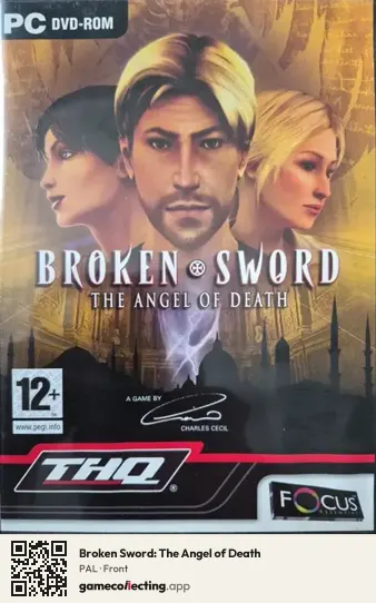 Broken Sword: The Angel of Death Computer, PAL box front