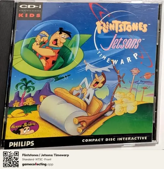 Flintstones / Jetsons: Timewarp Philips CD-i, NTSC box front