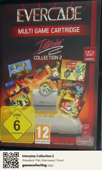 Interplay Collection 2 Evercade, Germany box front
