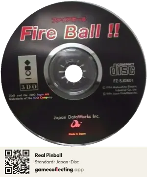 Real Pinball 3DO Interactive Multiplayer, Japan disc