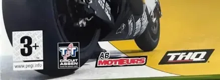 MotoGP '06, the PEGI square on its front